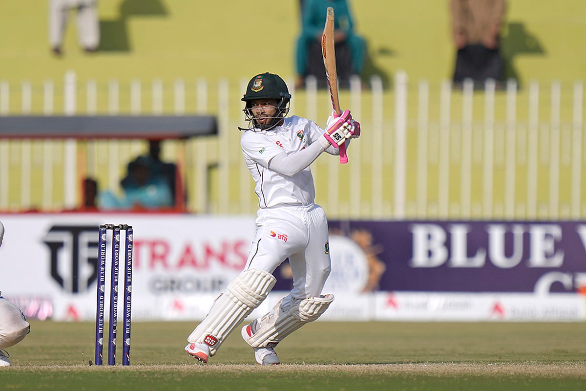 Pakistan vs Bangladesh 1st Test Day 3_Bangladesh's Mushfiqur Rahim